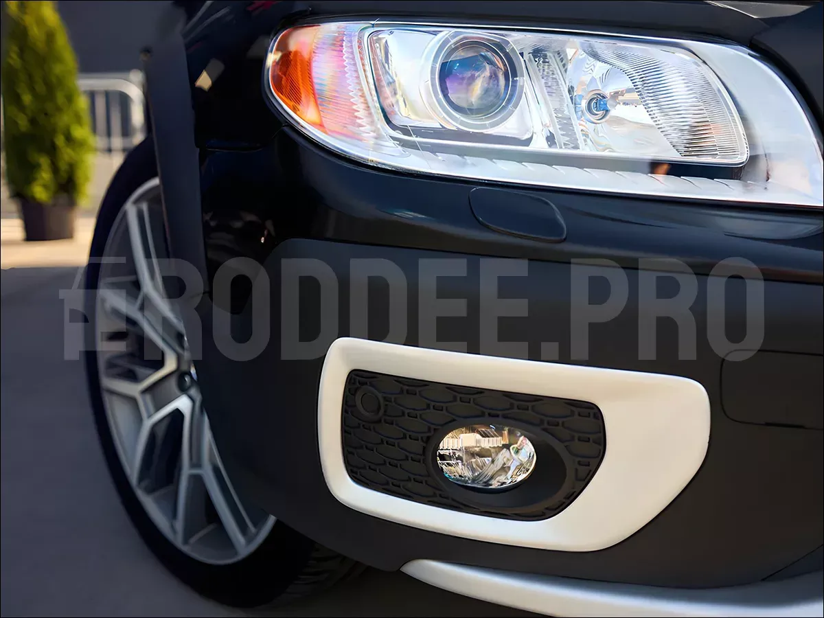 Volvo XC70 ไฟหน้าขุ่นหรือเป็นรอยได้ง่าย